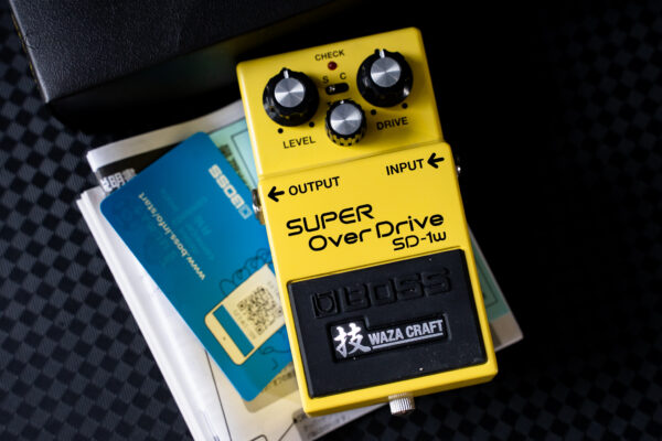 Boss SD-1W Super OverDrive WAZA CRAFT (Silver Screw)