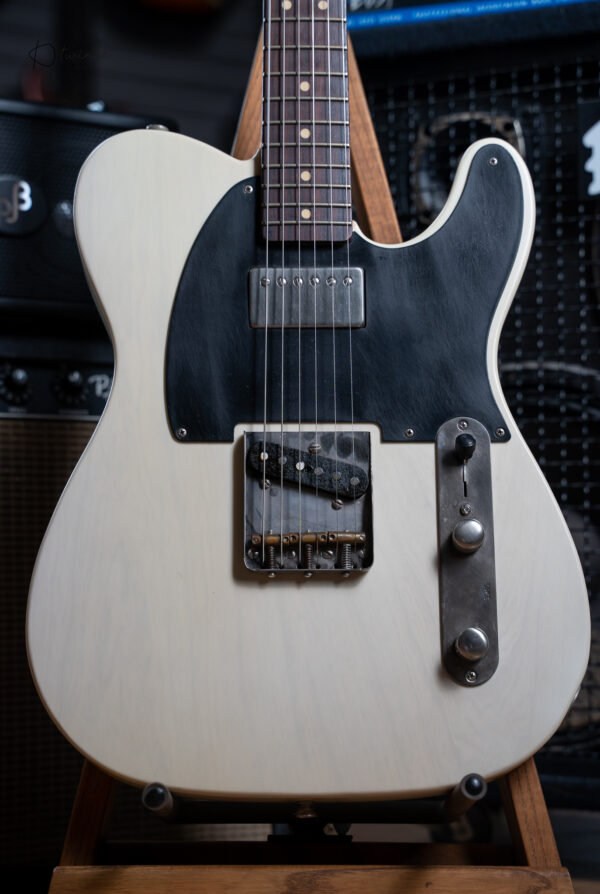 LSL T Bone One B in Vintage White Relic