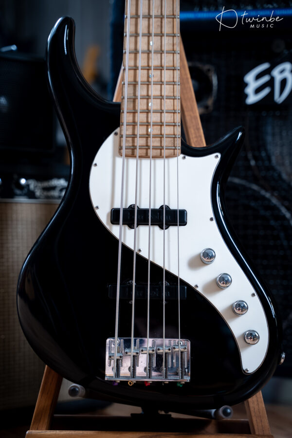 Pedulla Rapture JJ Black Maple 5 String Bass - Image 6