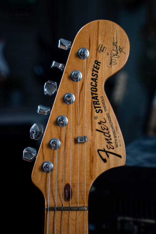 1998 Fender Yngwie Malmsteen Signature Stratocaster in Candy Apple Red (First Year !!!) - Image 2