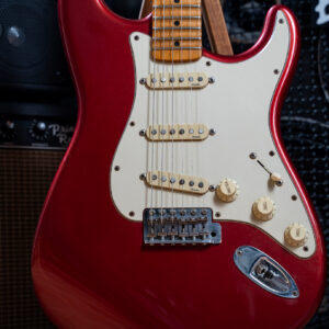 1998 Fender Yngwie Malmsteen Signature Stratocaster in Candy Apple Red (First Year !!!)
