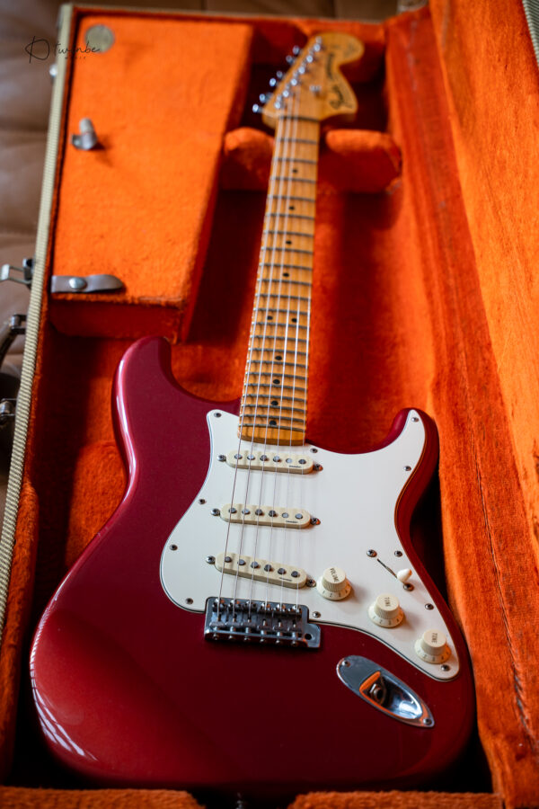 1998 Fender Yngwie Malmsteen Signature Stratocaster in Candy Apple Red (First Year !!!) - Image 7