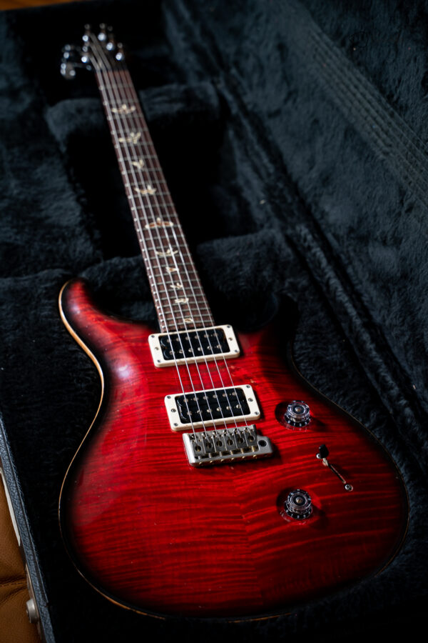 2011 PRS Custom 24 10 Top in Fire Red Burst - Image 7