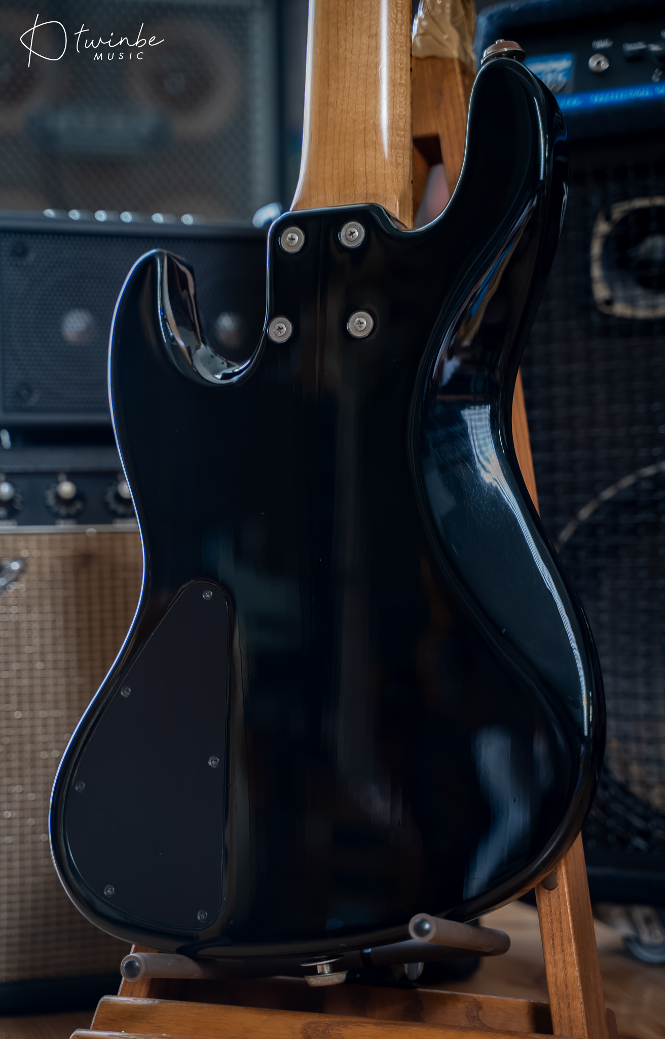 Sadowsky NYC Vintage 5 String Bass Black on Black - Image 9