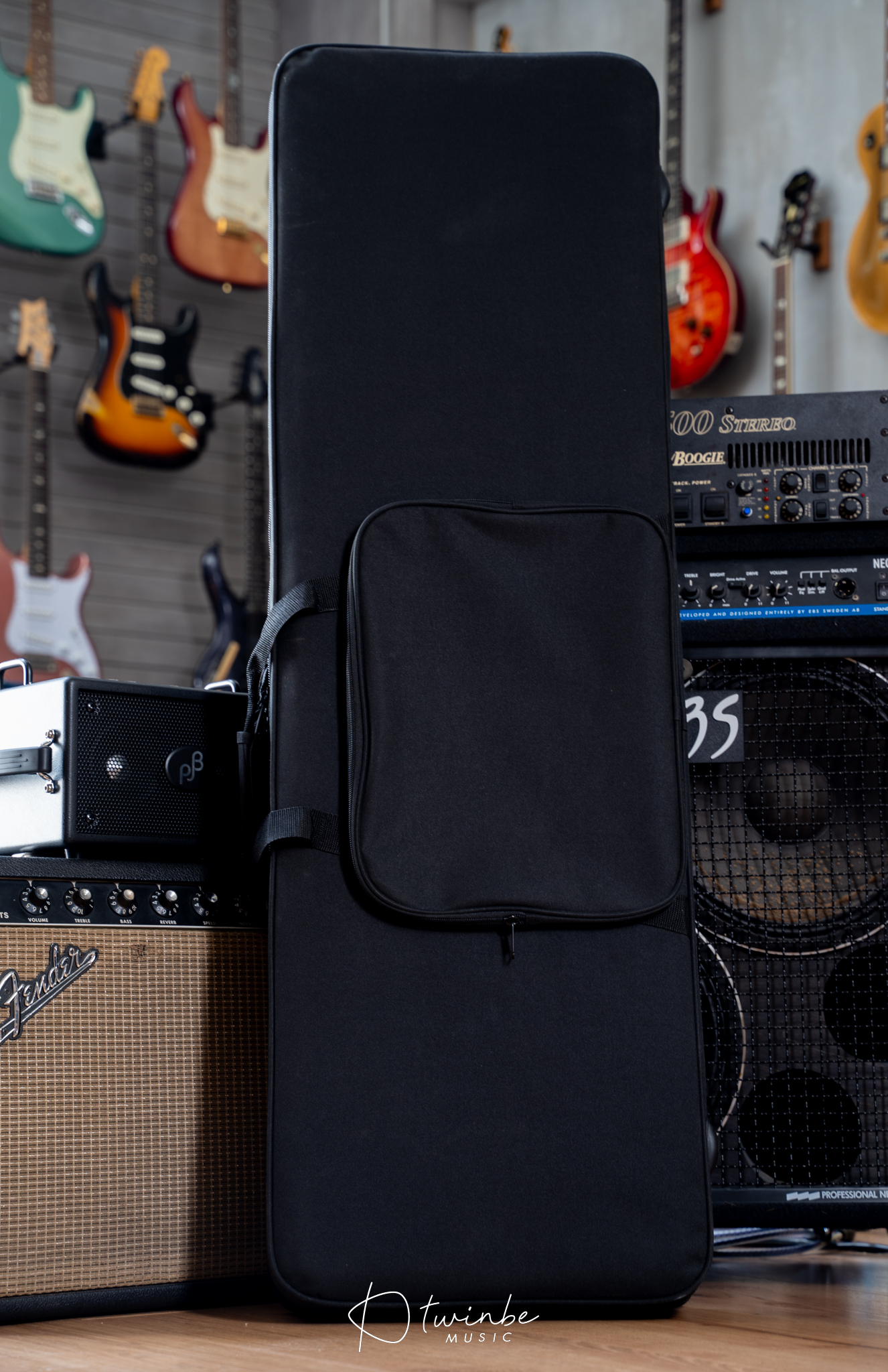 Kikuchi Guitars Custom Bass 5 Flame Maple Trans Red - Image 10