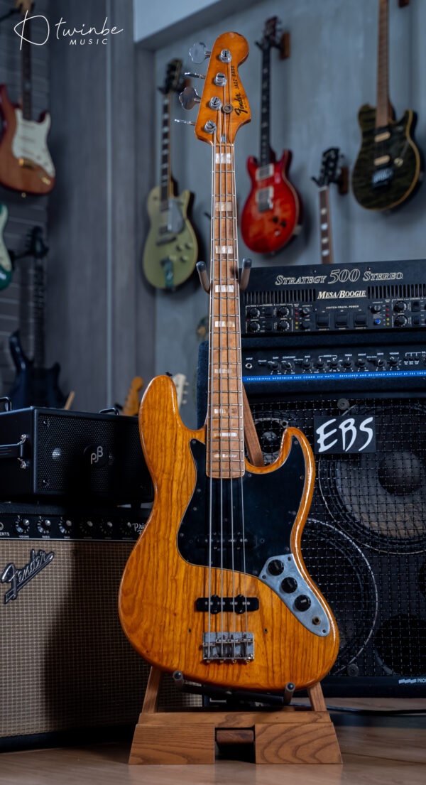 Vintage 1978 Fender Jazz Bass Natural - Image 3
