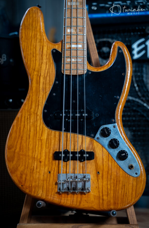 Vintage 1978 Fender Jazz Bass Natural