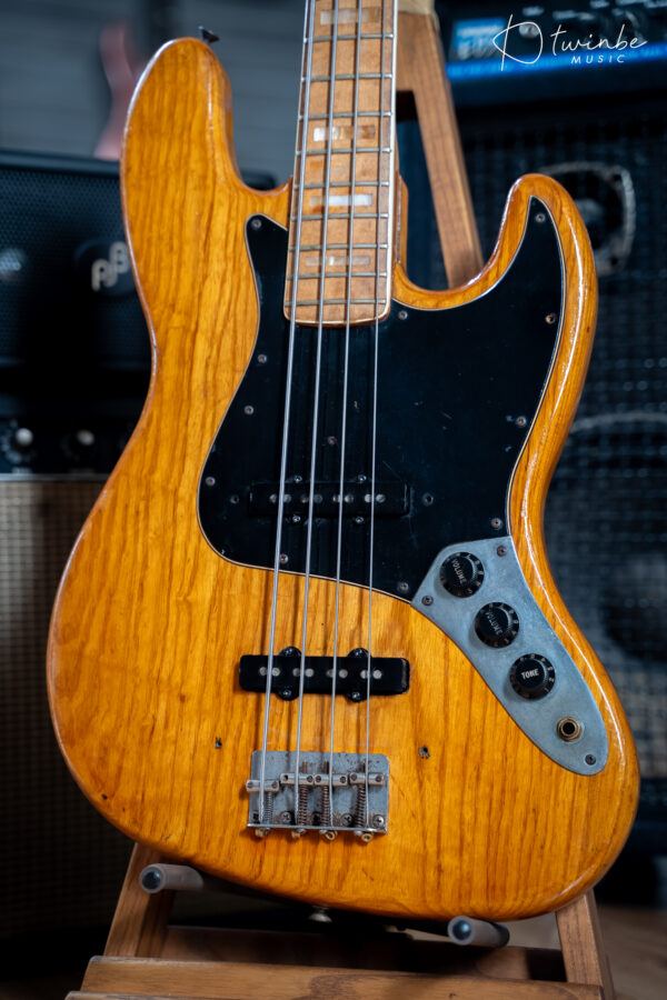 Vintage 1978 Fender Jazz Bass Natural - Image 2