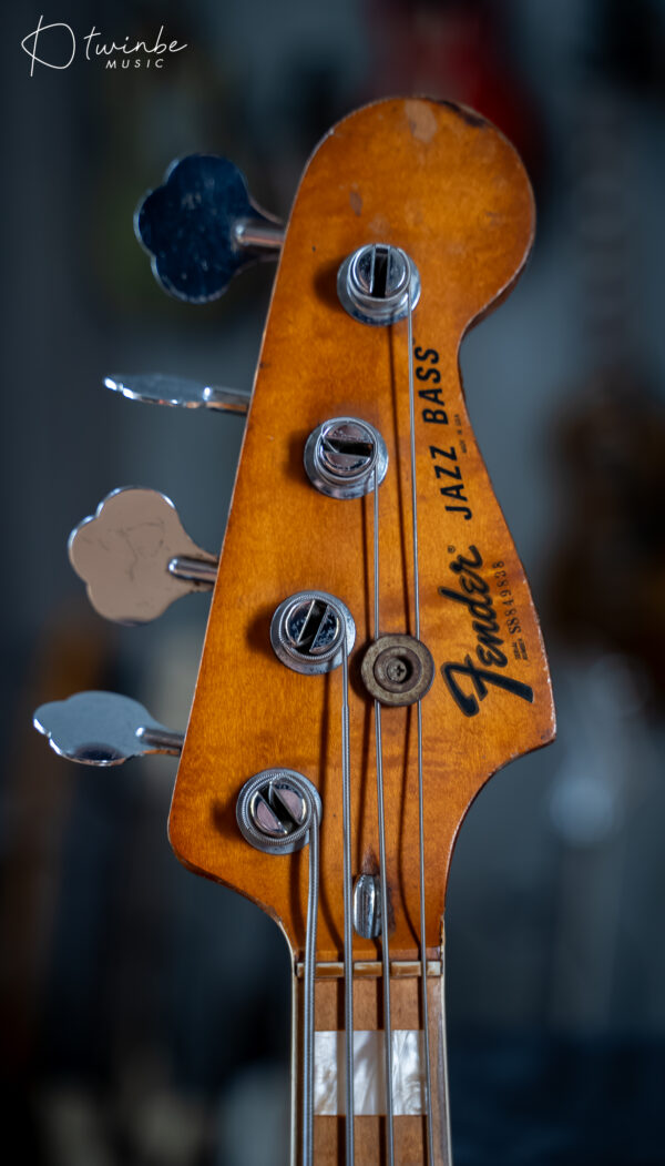 Vintage 1978 Fender Jazz Bass Natural - Image 4