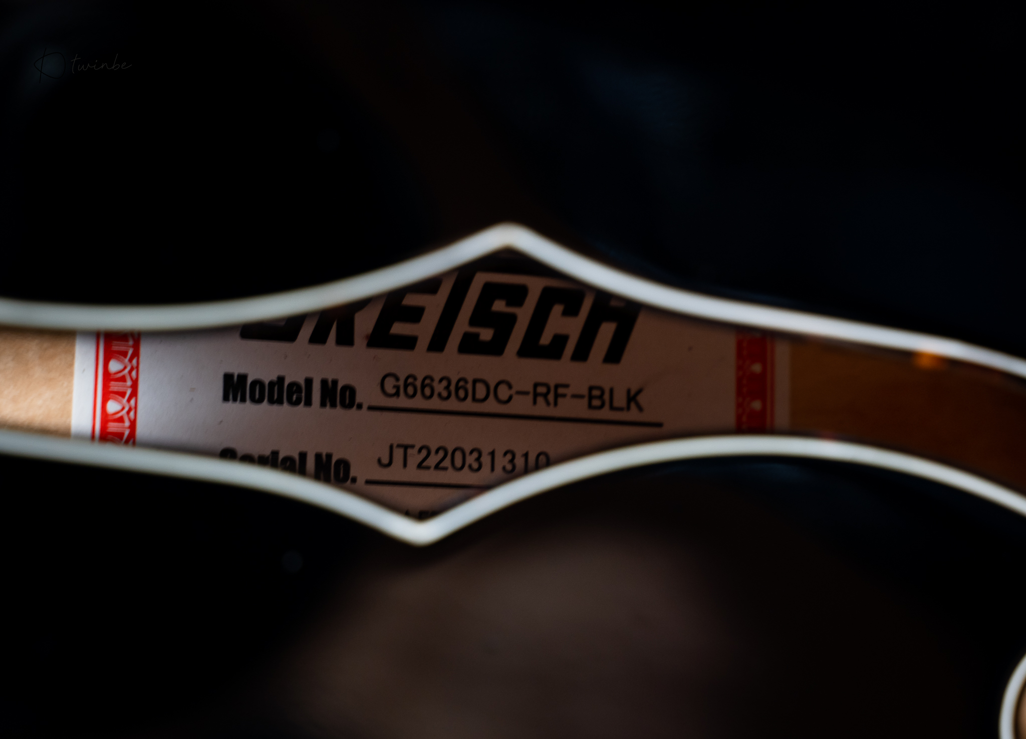 Gretsch G6636-RF Richard Fortus Signature Falcon with V-Stoptail - Image 4