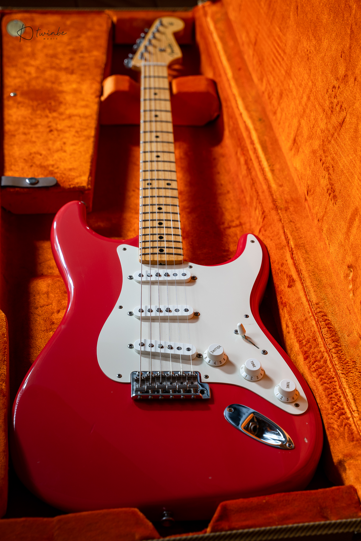 Fender Custom Shop 56 Stratocaster NOS in Fiesta Red - Image 6