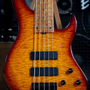 Sadowsky NYC Master Grade Modern 5-24 Dark Cherry Burst