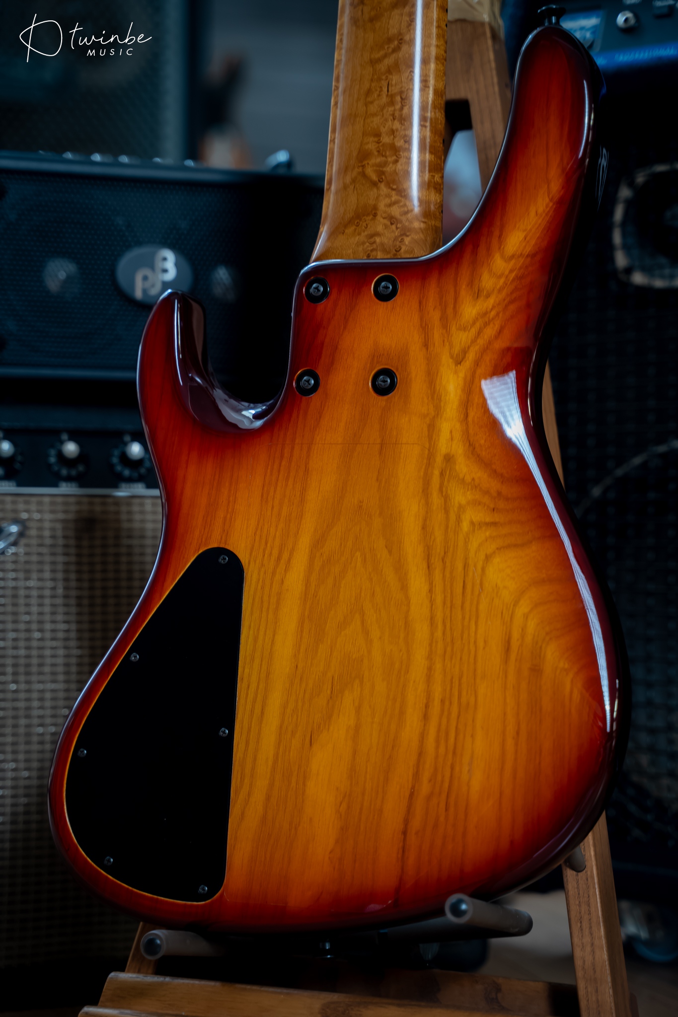 Sadowsky NYC Master Grade Modern 5-24 Dark Cherry Burst - Image 9