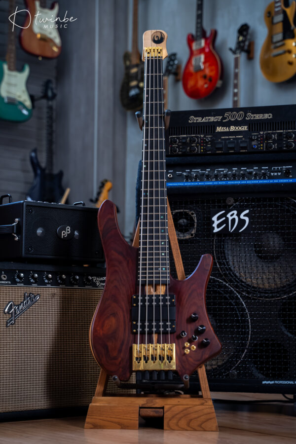 Swan RHO 5 Special NAMM 2022 Headless Bass - Image 3