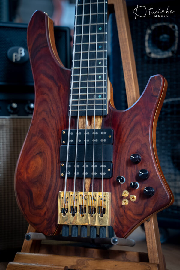 Swan RHO 5 Special NAMM 2022 Headless Bass - Image 6