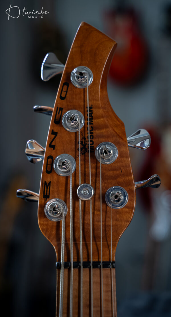 Ernie Music Man Bongo 6 HH Bass Limited Edition Neptune Blue - Image 4