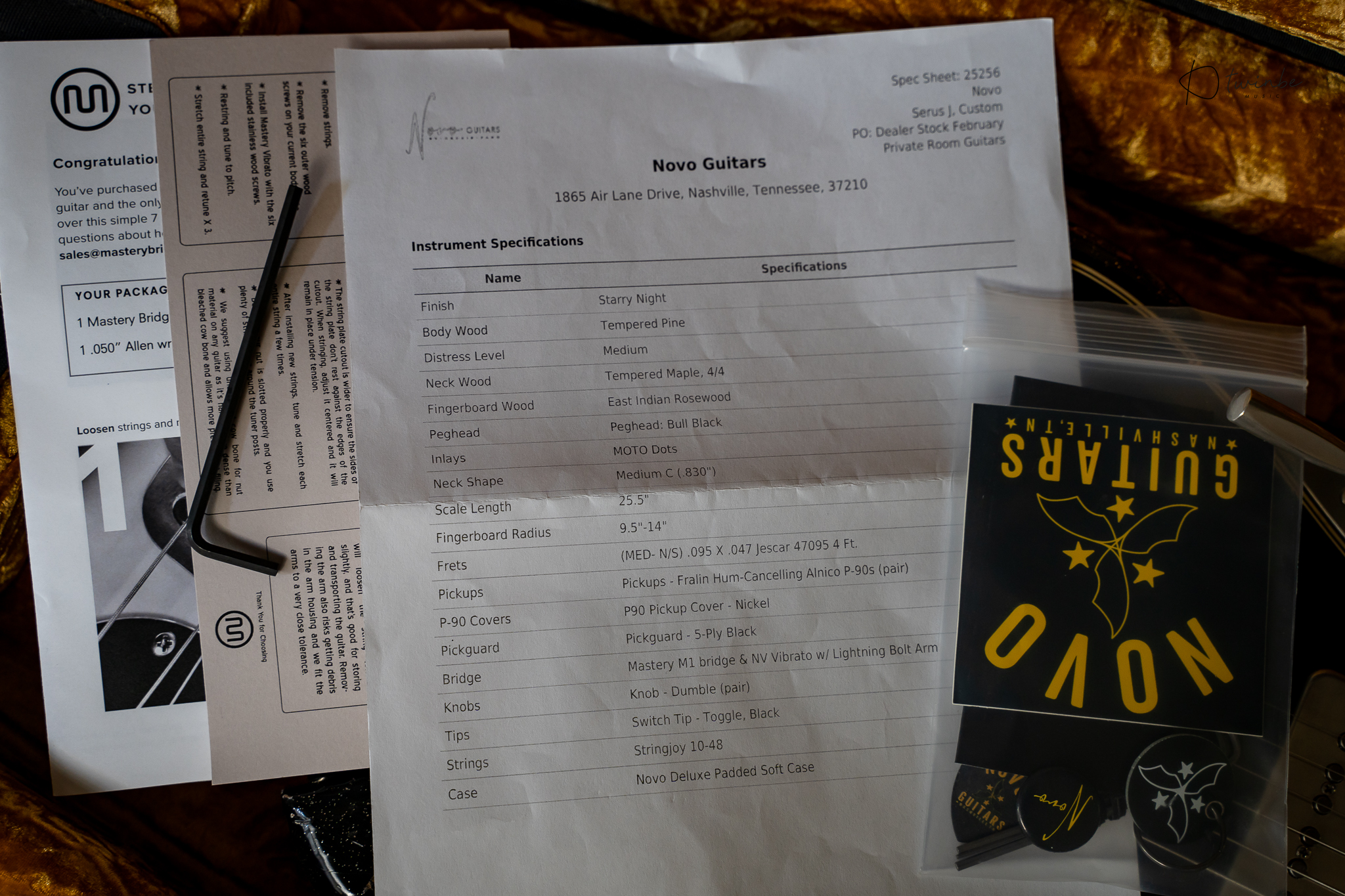 Novo Serus J Custom in Starry Night - Image 8