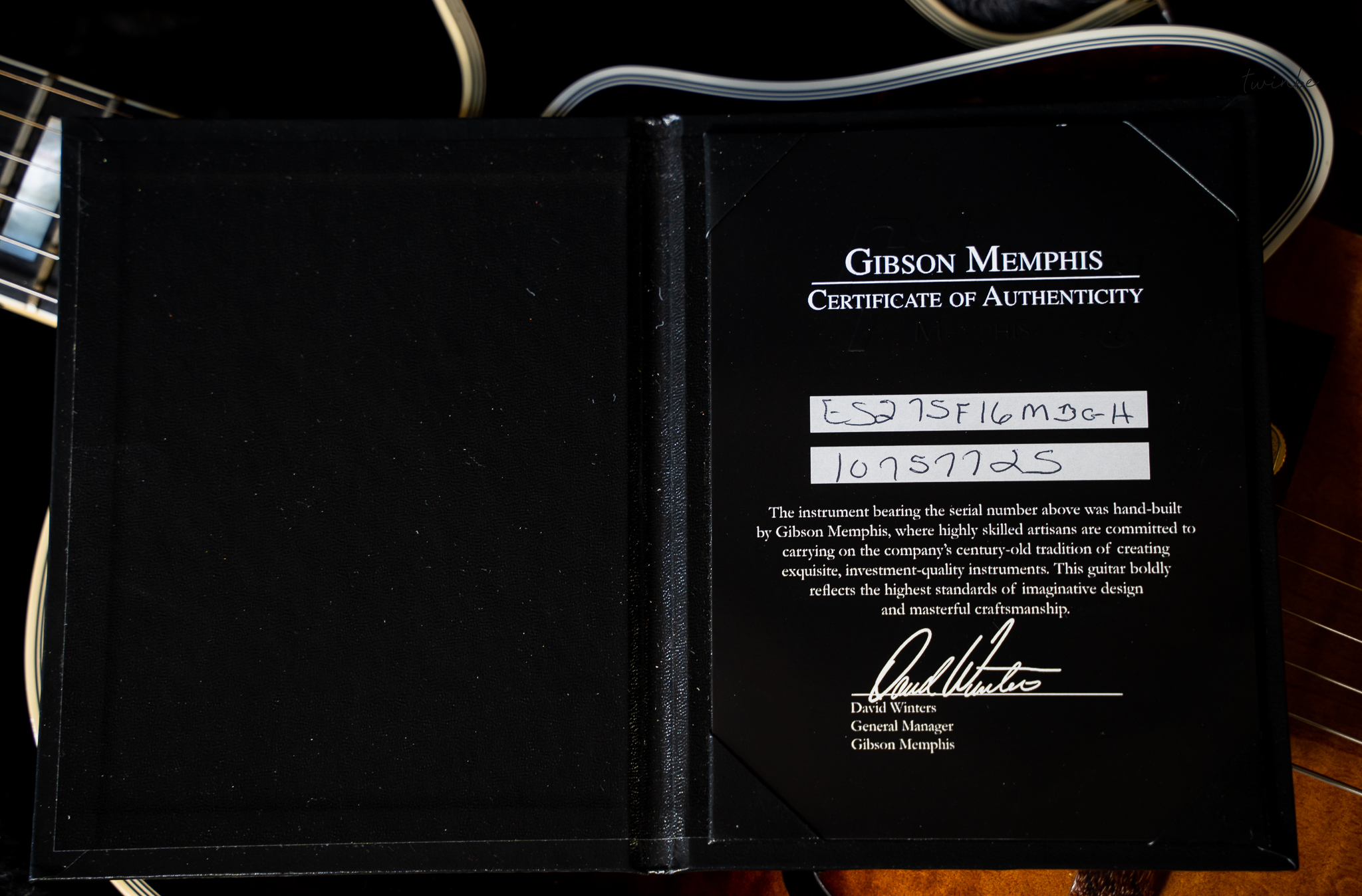 2017 Gibson Memphis ES-275 Figured Hollowbody - Image 8