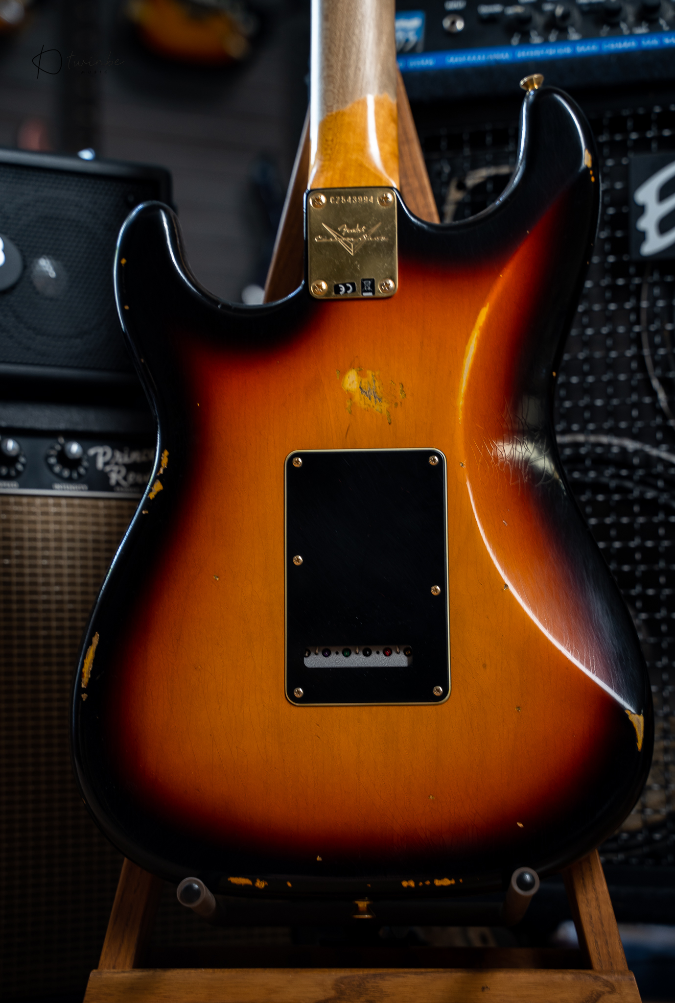 Fender Custom Shop SRV Signature Relic Stratocaster - Image 7