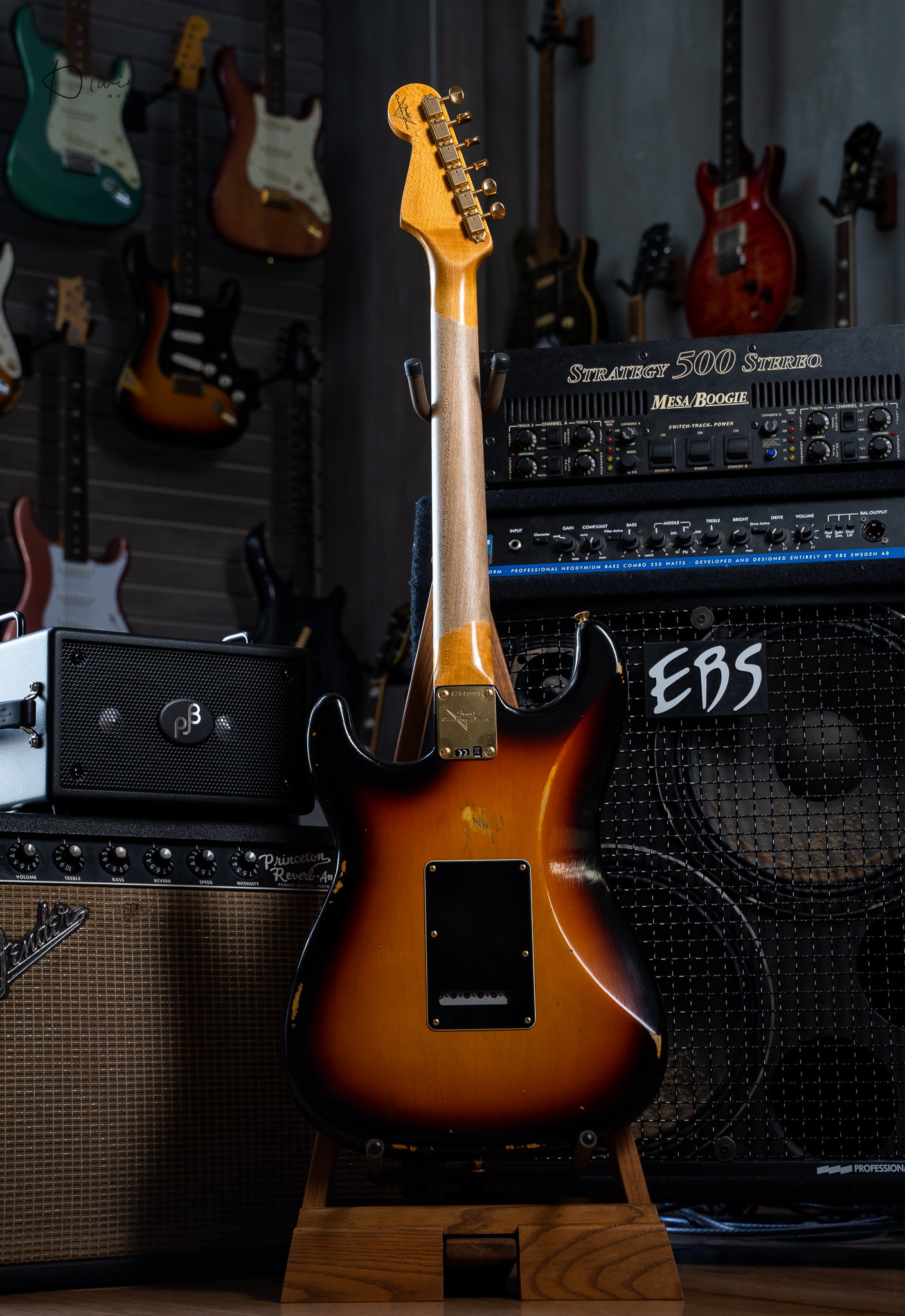 Fender Custom Shop SRV Signature Relic Stratocaster - Image 8