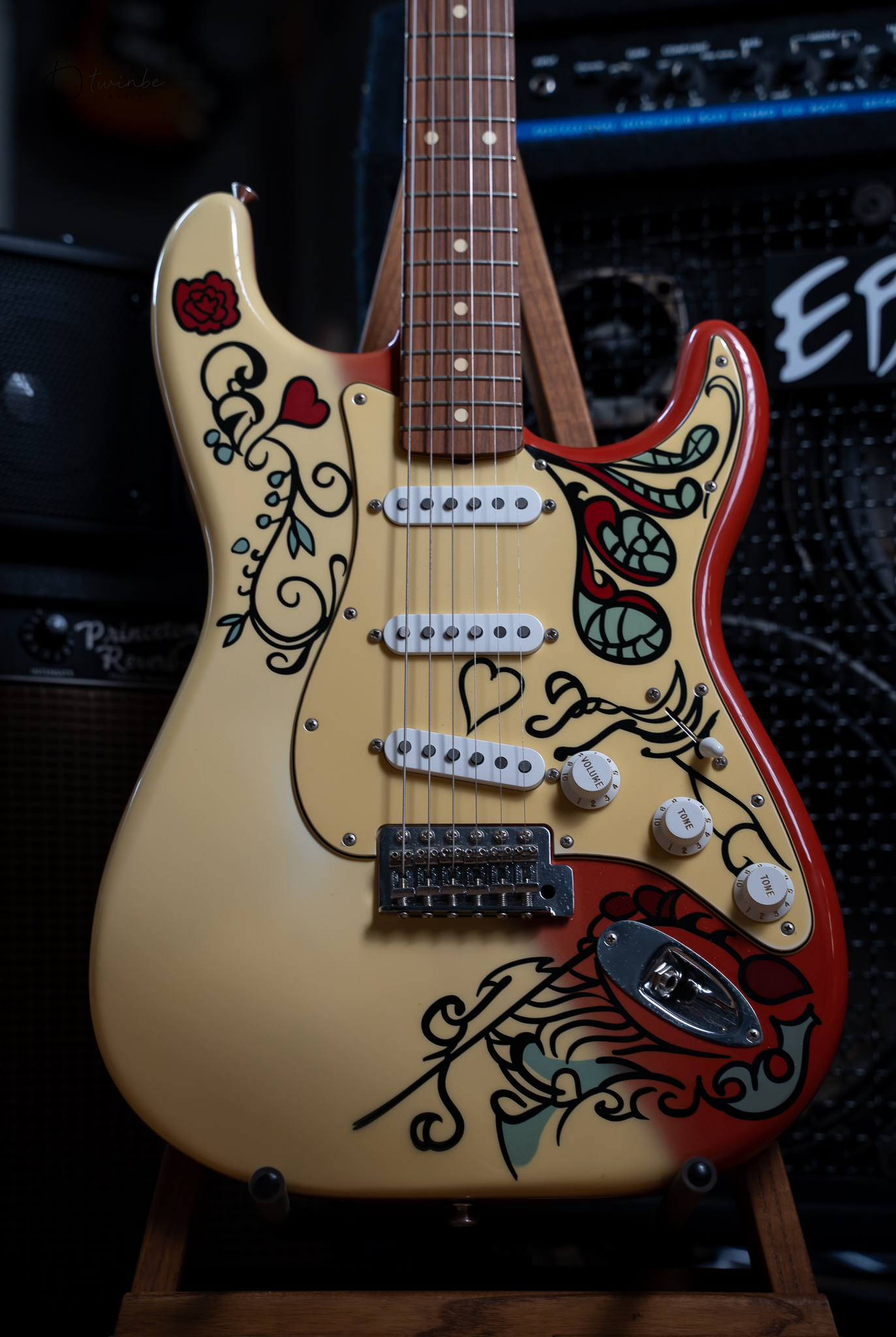 2018 Fender Jimi Hendrix Monterey Stratocaster