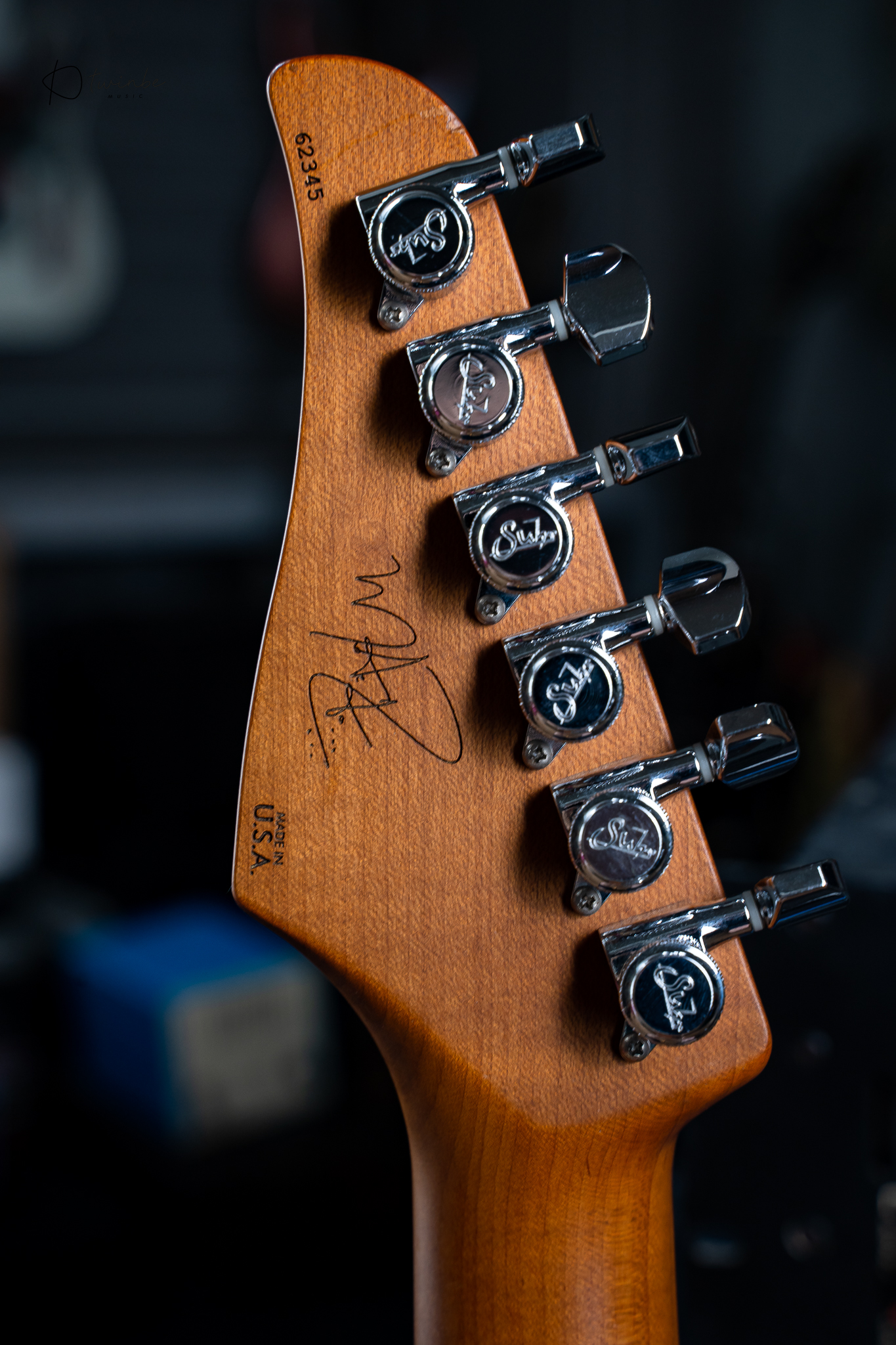 Suhr Mateus Asato Signature Series Classic Antique Shell Pink - Image 4