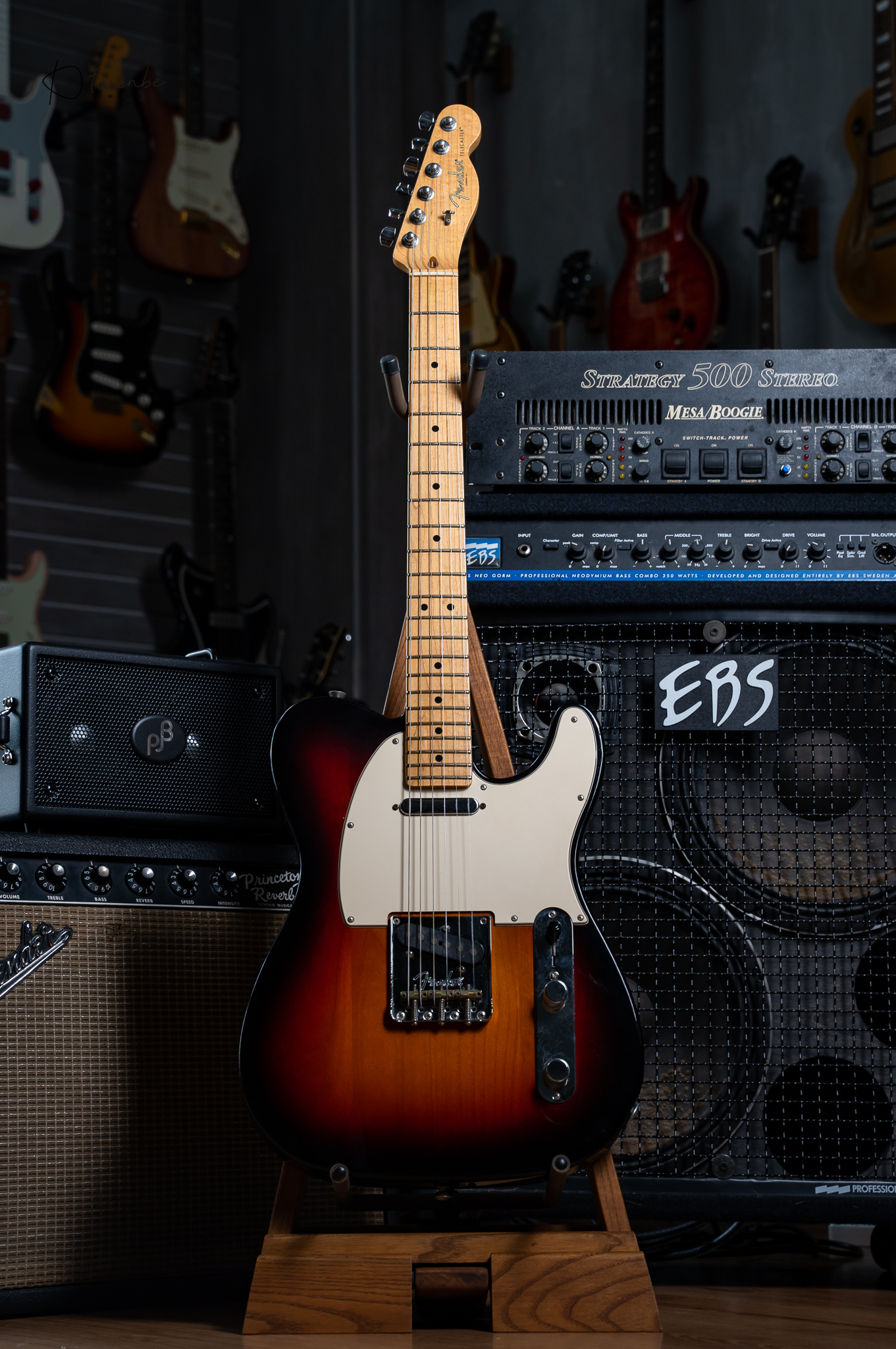 2017 Fender American Professional Telecaster Sunburst - Image 3