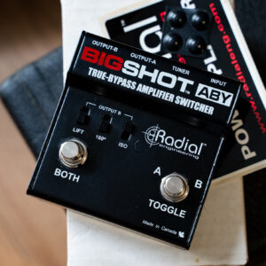 Radial BigShot ABY A/B-Y True-Bypass Switch Pedal