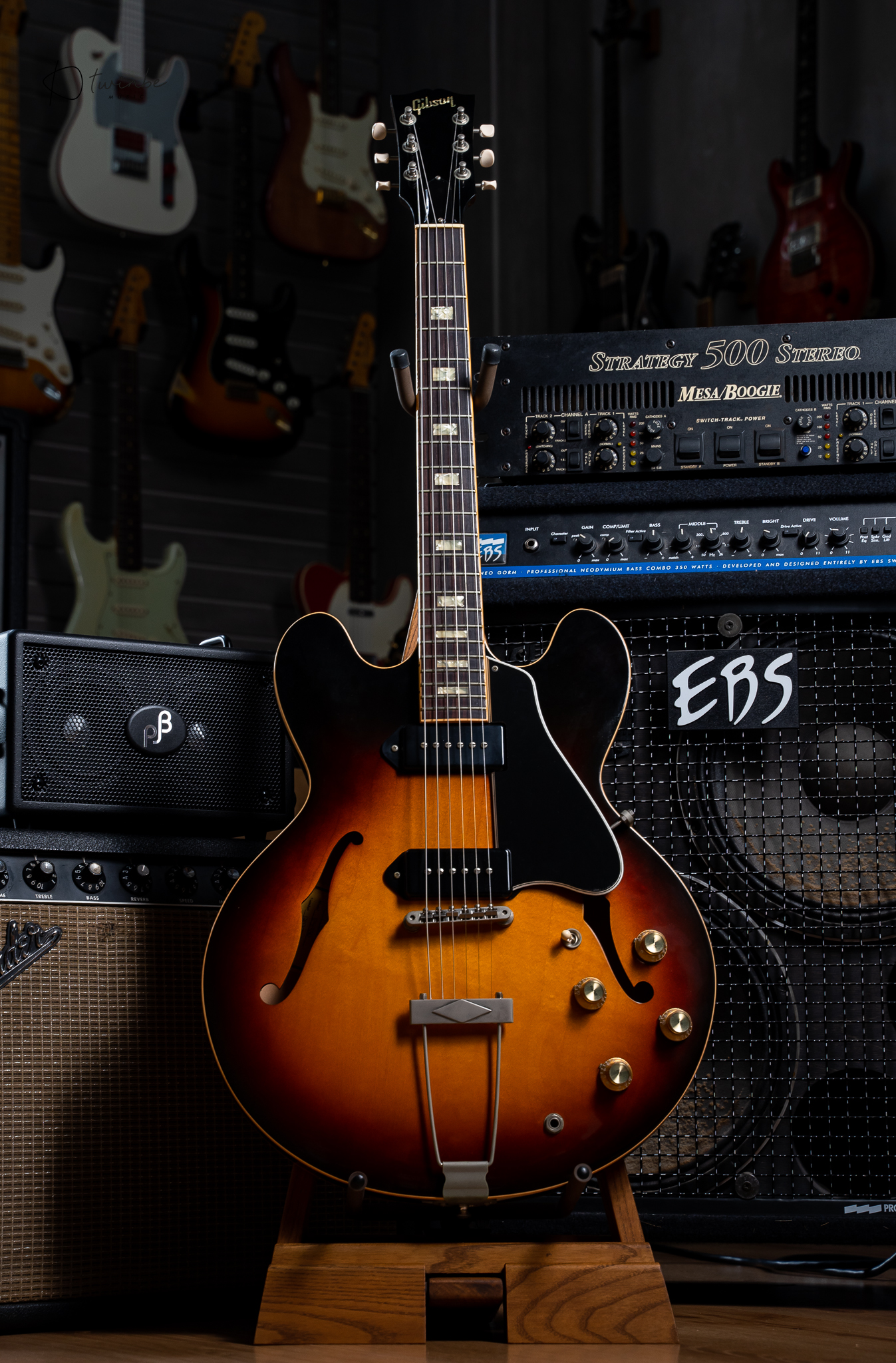 2017 Gibson Memphis ES-330 in Sunburst - Image 3