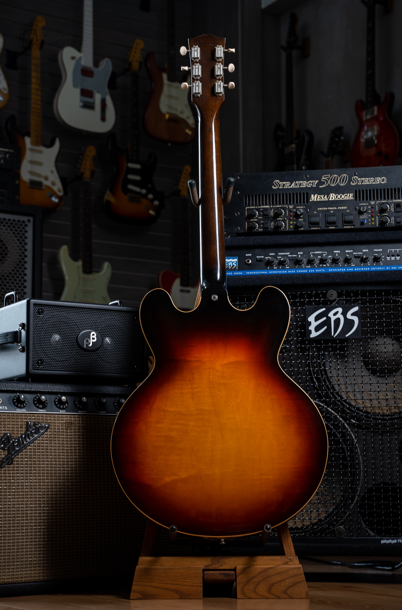 2017 Gibson Memphis ES-330 in Sunburst - Image 6