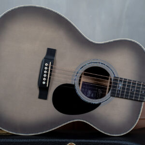 Martin OMJM John Mayer 20th Anniversary Acoustic-electric Platinum Gray Burst Limited Edition