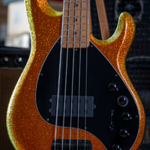 Ernie Ball Stingray DarkRay Gold Bar 5 String Bass