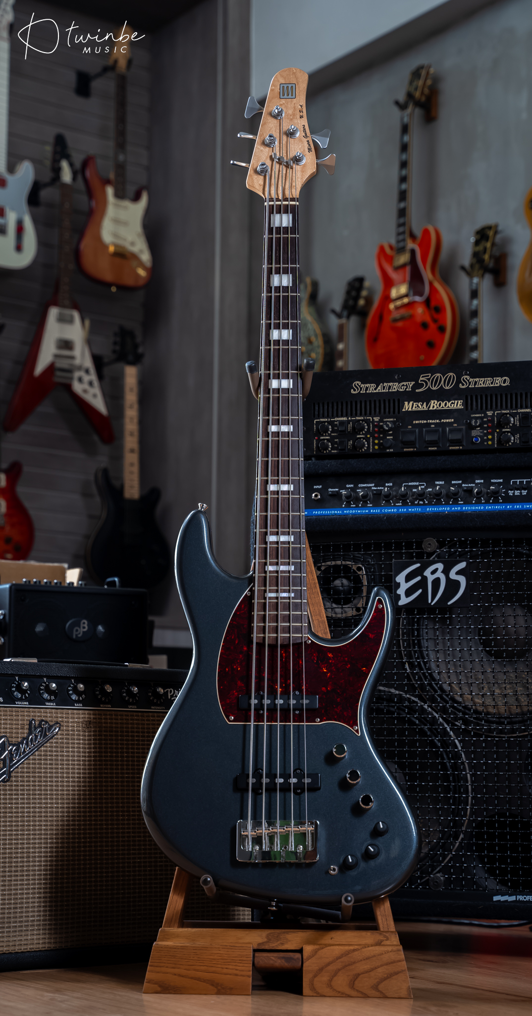 Miura Guitars U.S.A.MB-2J 5st - Image 3