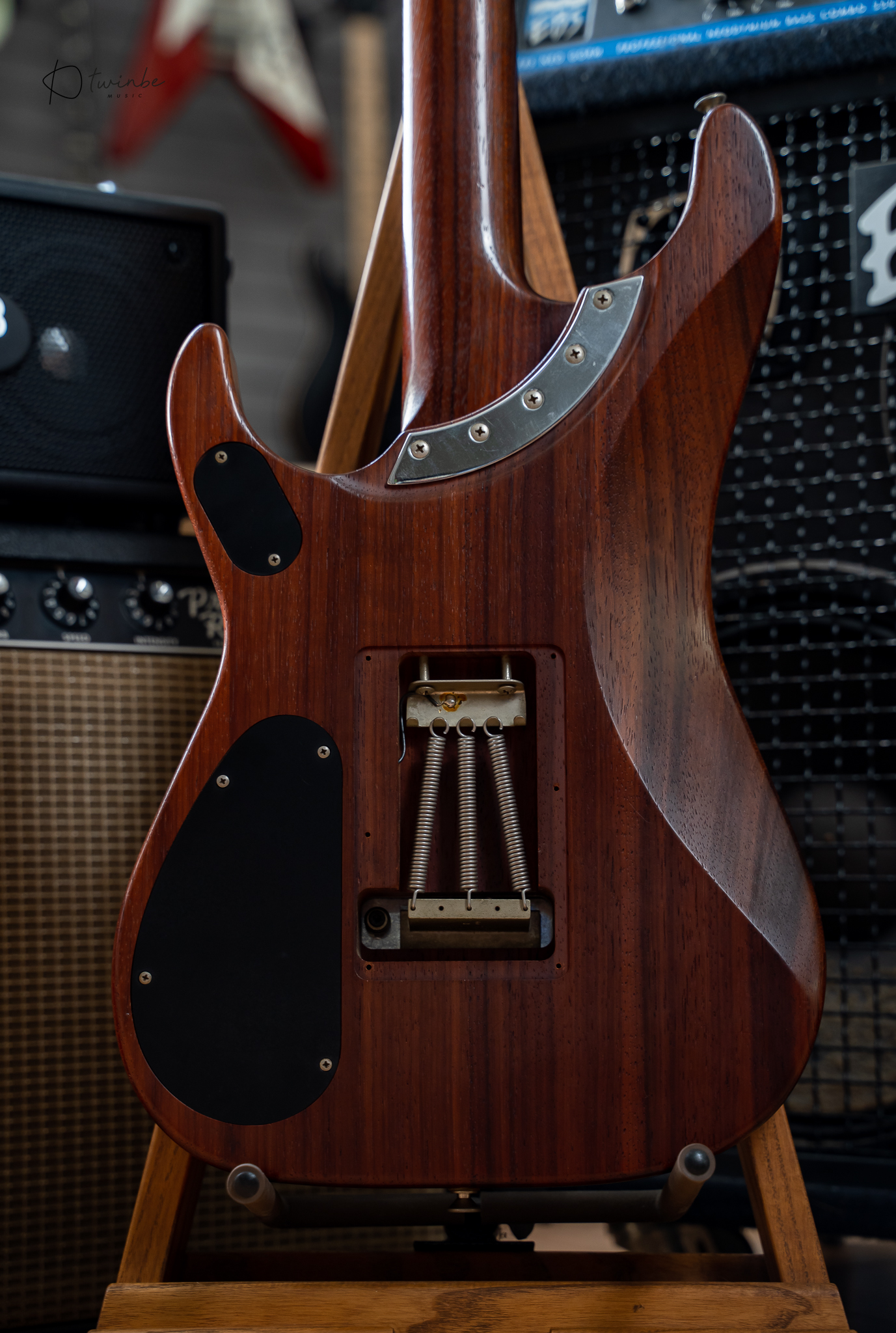 Washburn N4 Paduak Japan "Nuno Bettencort Signature" - Image 6