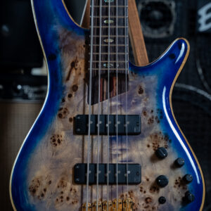 Ibanez Premium SR2605 Cerulean Blue Burst Bass