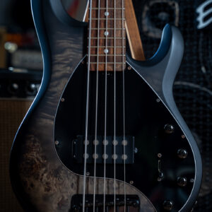 Sterling Ray by Music Man Ray35 PB Trans Black Satin