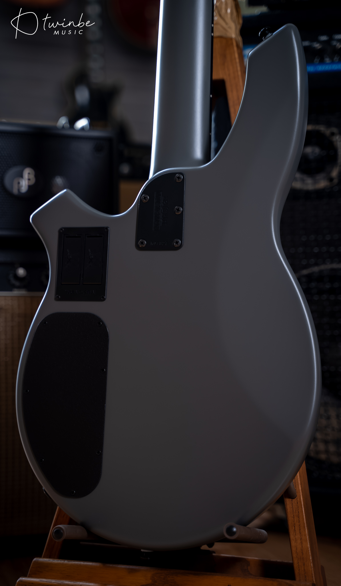 Ernie Ball Music Man Bongo 5 HH Titan Gray - Image 8