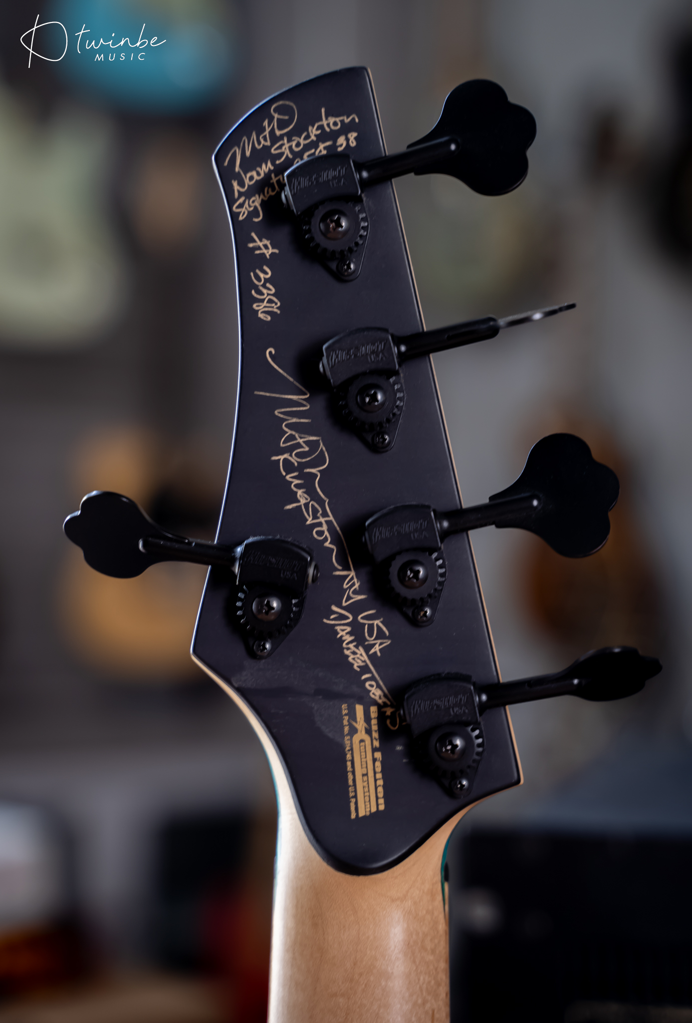 MTD Saratoga Norm Stockton Signature Bass USA - Image 8