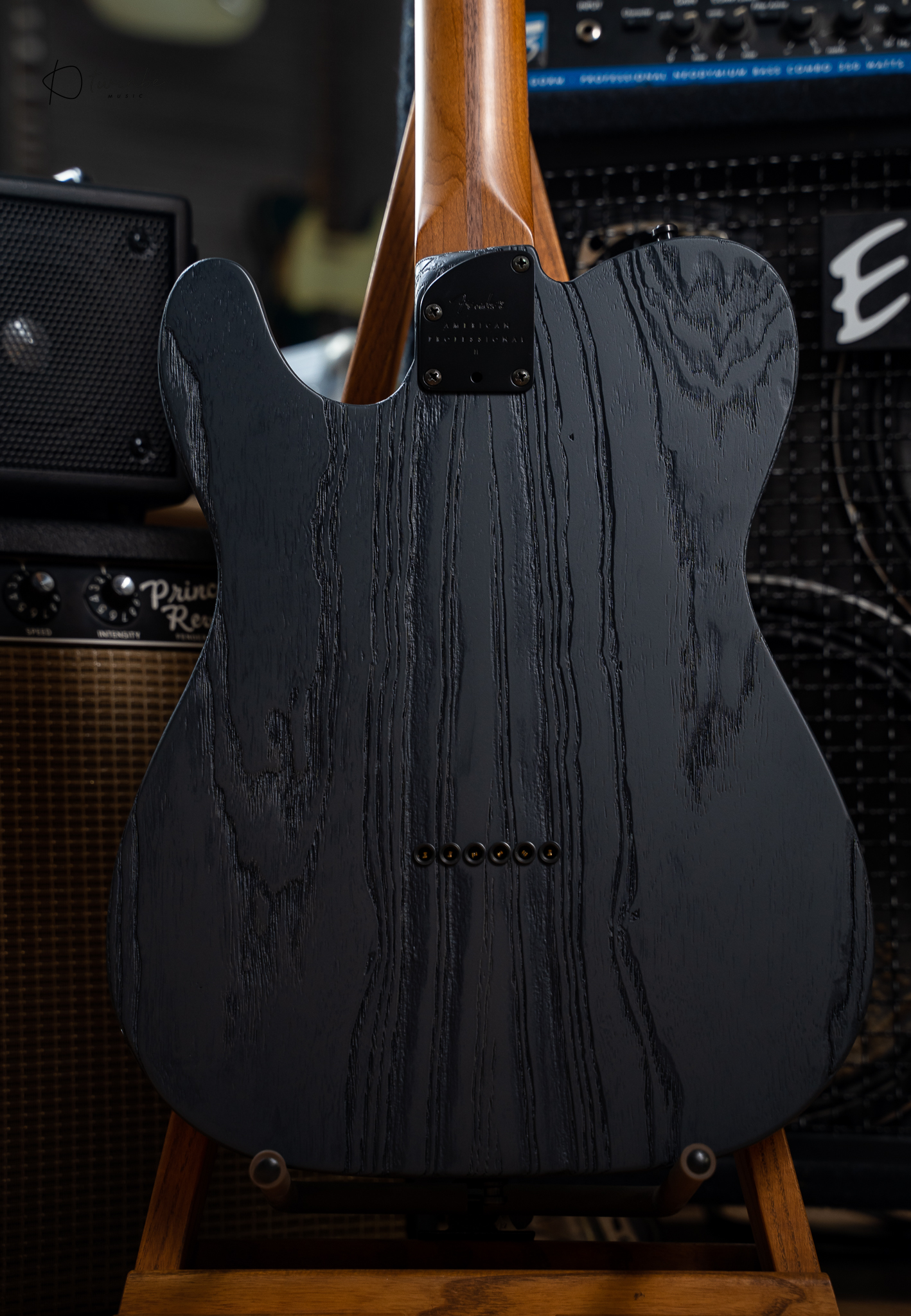 Fender Limited Edition American Professional II Telecaster HH Sand blasted Smoke - Image 7