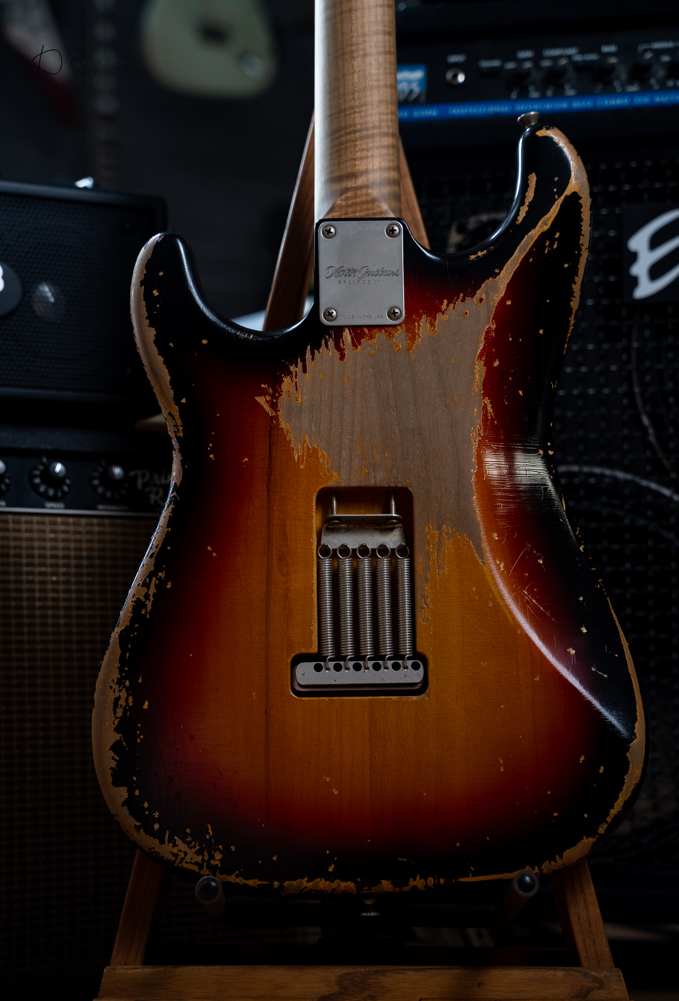 Xotic XSC-1 Super Heavy Relic 3 Tone Sunburst - Image 5