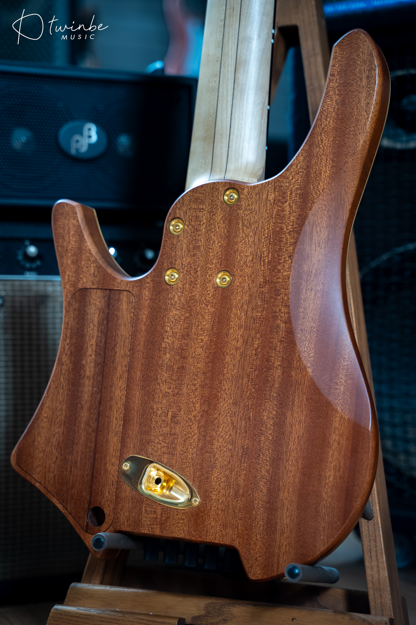 Swan RHO 5 Special NAMM 2022 Headless Bass - Image 7