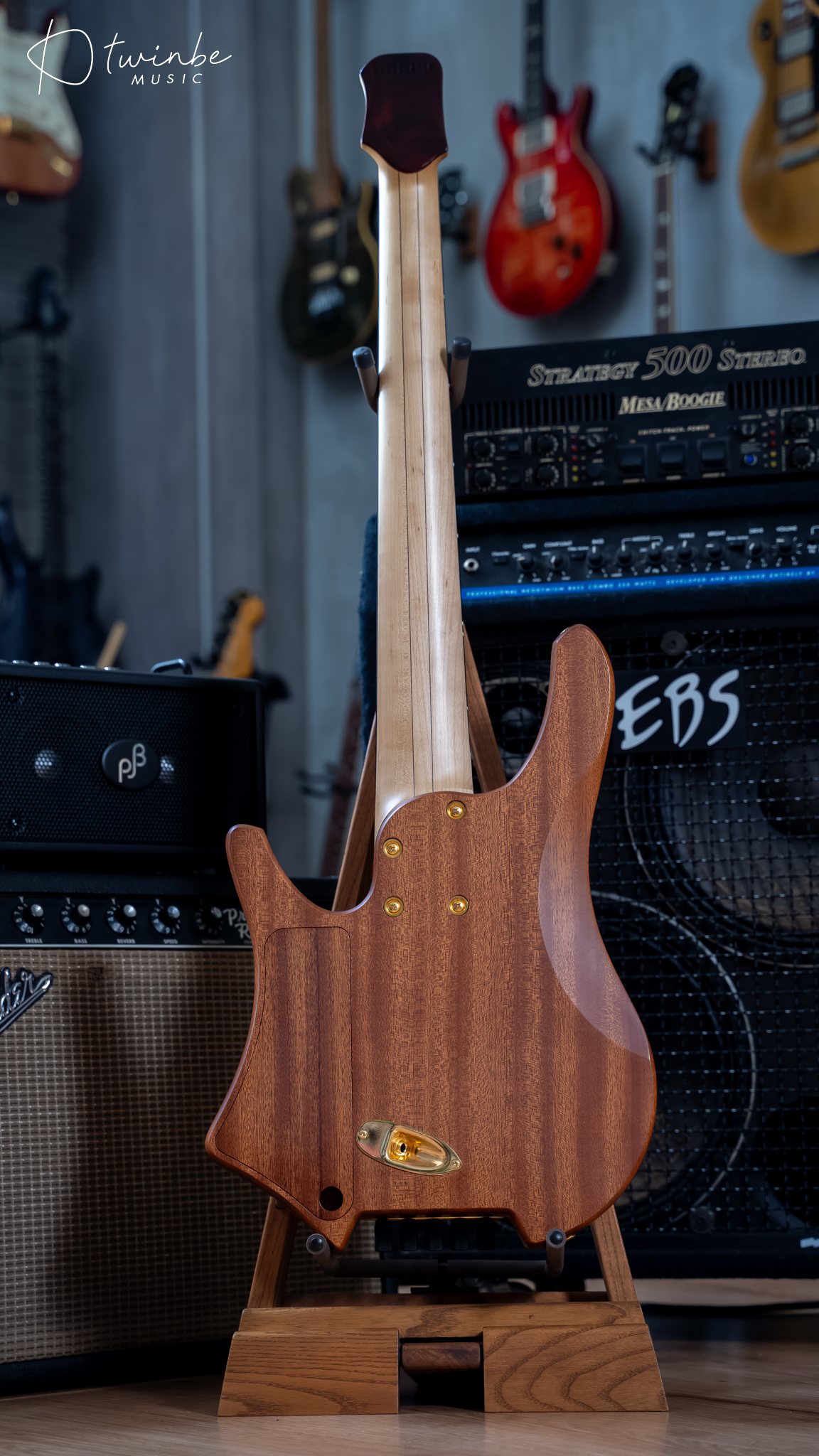 Swan RHO 5 Special NAMM 2022 Headless Bass - Image 6